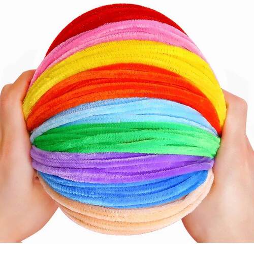 100PCS Colorful Twisted Rod DIY Handcraft Bar Wire Imaginati