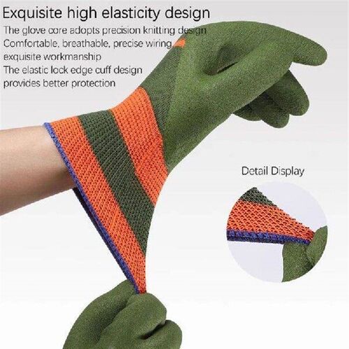 1Pair Tire Rubber Gloves,Wear-resistant Non-slip Work