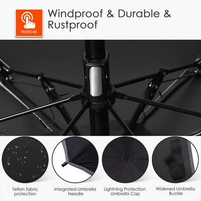 Inverted umbrella Automatic folding Reflective Sun Umbrella