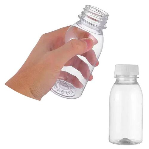 6pcs Small Plastic Bottle 100ml Milk Bottles Small Juice Bot