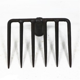 齿耙8齿耙大铁耙钉耙耙锄松土耙农用尖齿耙子大耙猪八戒耙子
