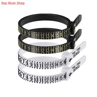 Ring Ruler Measurer Finger Coil Ring Sizing Tool UK Size US