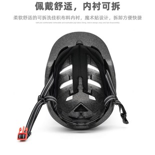 LED Light Cycling Helmet Bicycle Road Bike Sport头盔Safe Hat