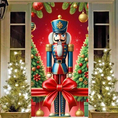 Front Party Supplies Decorative Watercolor Nutcracker