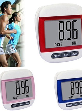 Mini Digital Pedometer Step Counter Digits Display High Clea