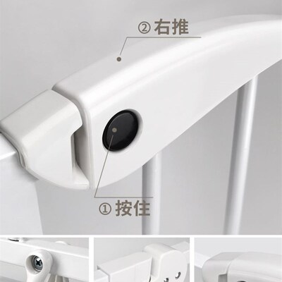 Child protective barrier stair gate pet dog isolation door b