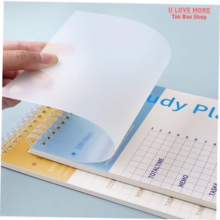 100Days Daily Weekly Study Planner Notebook Journal Agenda t