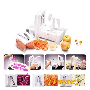 新款 Vegetable Spiralizer Fruit Chopper Manual Grater Slicer