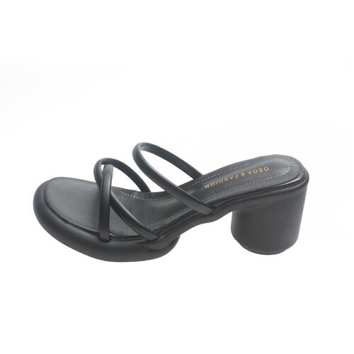 High Heel Slippers Women 2025 Summer Chunky Fashion Shoes In