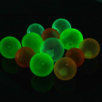 2pcs Lumnous y Target Balls y Wall Decompresson Vent Ball