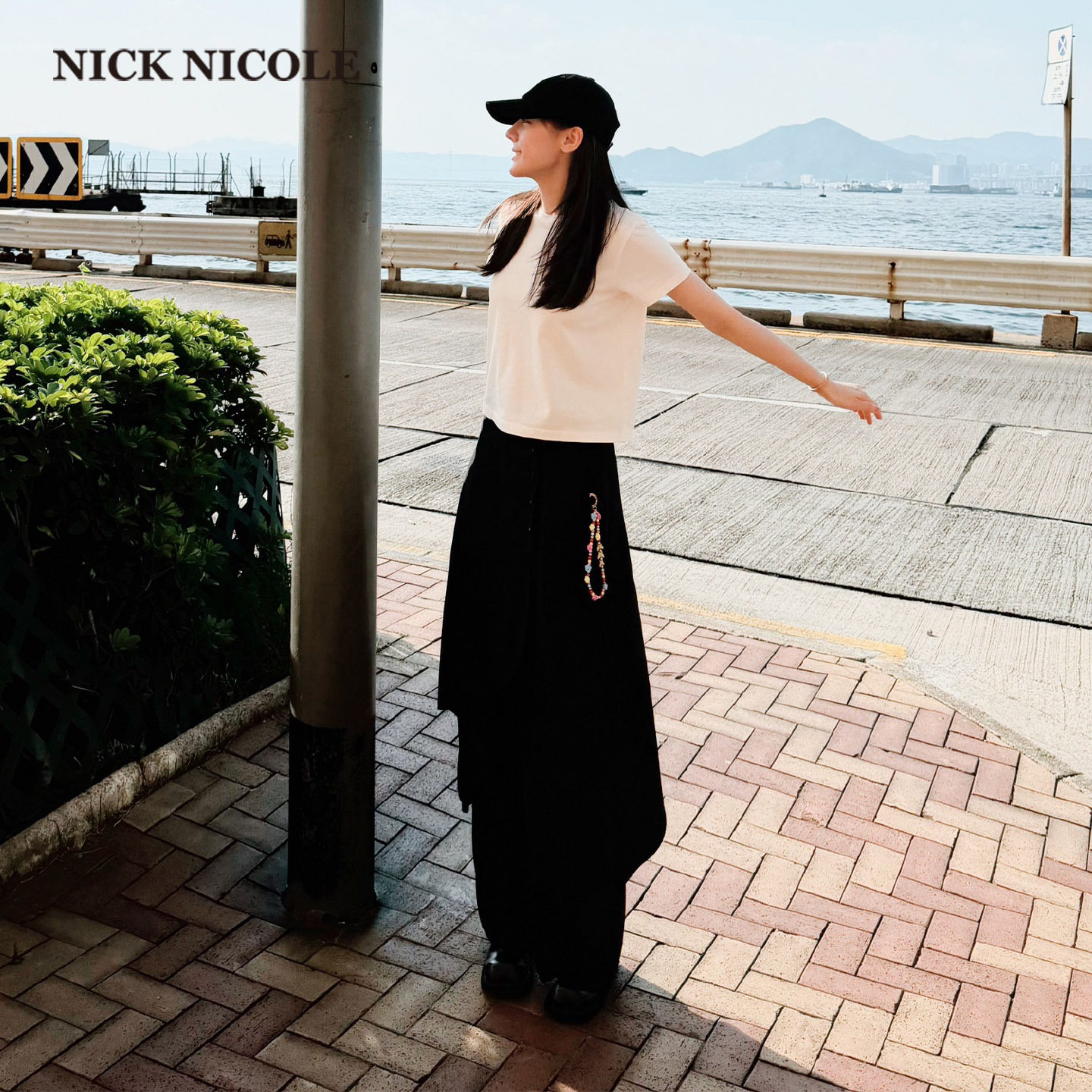 迪丽热巴NICK&NICOLE港风同款帽