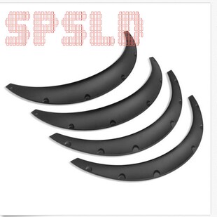 汽车通用改装宽体轮眉 轿车 SUV 越野车通用加宽装饰轮眉挡泥板