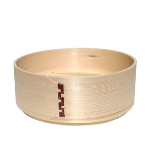 木制下牙口蒸笼家用加深加高汤锅石锅专用竹制蒸格手工反牙蒸屉