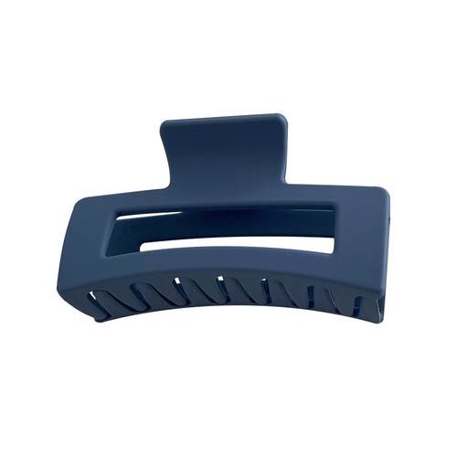 Wind geometric rectangle hair clip ins solid color plate hai