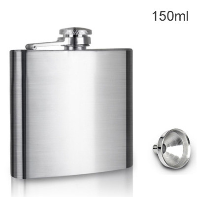 Stainless Steel Hip Liquor Whiskey Alcohol Bottle Flask Cap图片