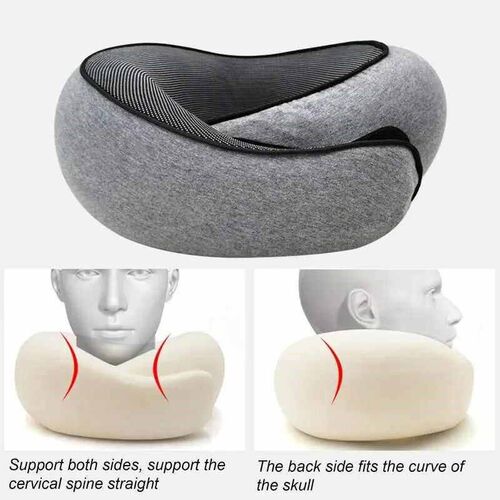 Travel Car Neck Memory Foam Pillow Airplane Pillow Neck Cush