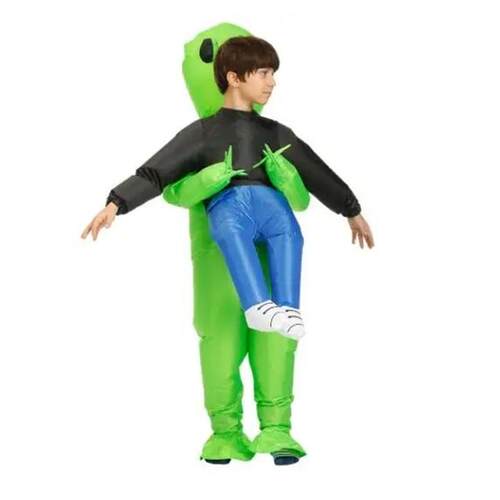 Kids Adult Alien Inflatable Costume Kids Party Cosplay Costu
