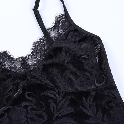 2023 Gothic Women Crop Top Skeleton Printed Black Corset Top