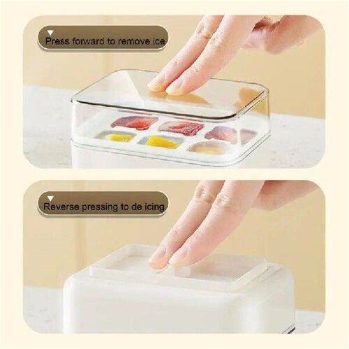 Small Ice Cube Trays Multipurpose Easy Release Ice Cube