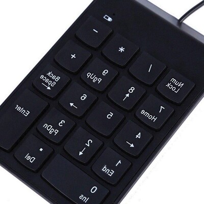 usb keypad number pad numpad 18 keys keyboard for laptop des