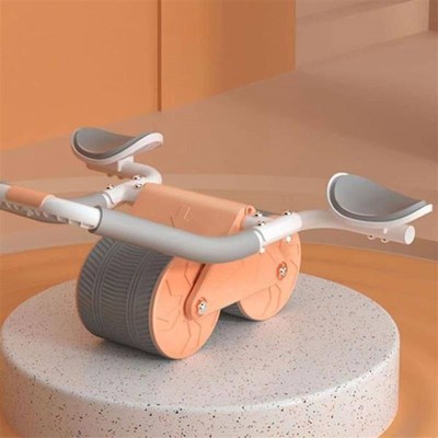 Abdominal wheel automatic rebound exercise fitness equipment