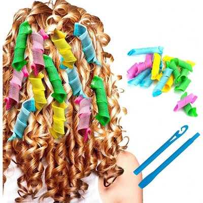 18Pcs Magic Hair Curler Wave Formers Set - DIY Hair Styling
