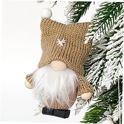 Christmas Wool Cute Faceless Plush Doll Gnome Decoration Han
