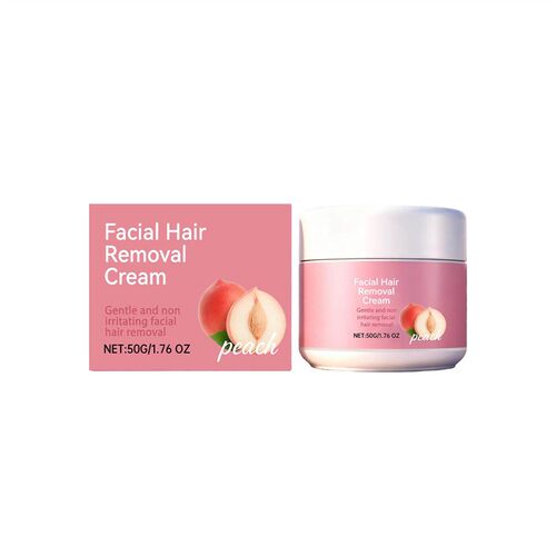 Gentle Facial Hair Removal Cream with Moisturizing Ingredien
