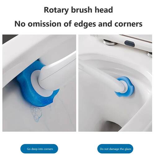 Wall-mounted Disposable Toilet Brush Cleaner with 8/16/24PCS