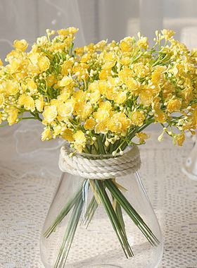 40 Head Bouquet Artificial Plastic Flower Handmade Babysbrea