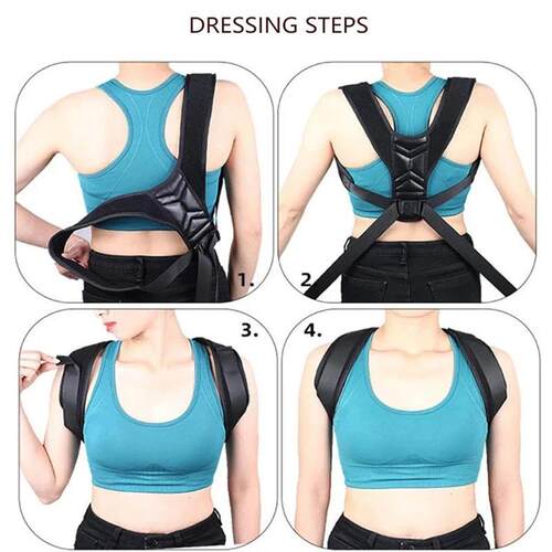 Back Posture Corrector Neck Brace Training Equipment Home Of