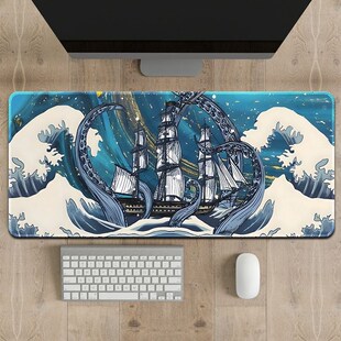 Large Mouse Pad Cute Cartoon Table Mat Game Learning Office