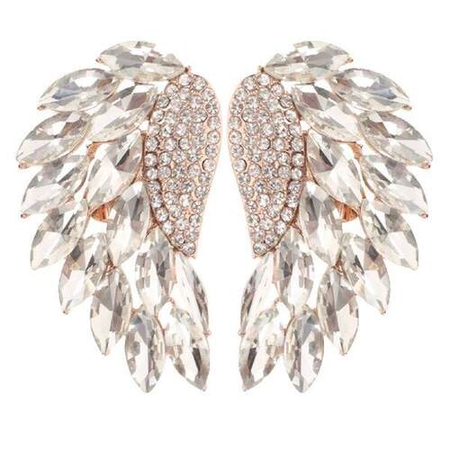 2 Pcs Wing Shoe Buckle Decoration Applique Patches