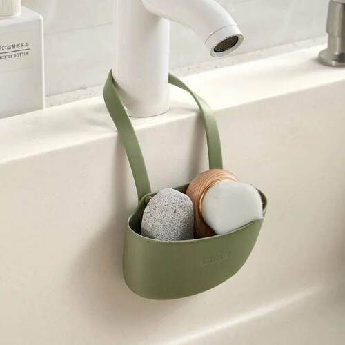 Kitchen Sink Sponges Soap Holder Bathroom Dish Drain Water B