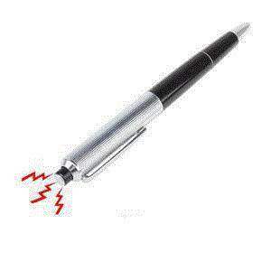 1pc Fancy Ball Point Pen Shocking Electric Shock Toy Gift Jo