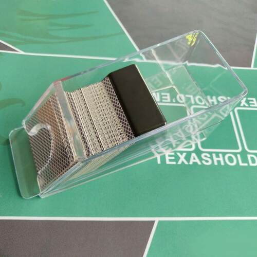 4/6-Deck Acrylic Blackjacks Dealing Shoe Pokers Dealer Playi