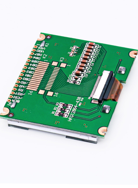 8-38L兼LM029液晶屏8cog点阵串口并口液晶屏ST755R