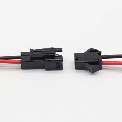 20Pairs Long SM Connector terminal wire Plug Male to Female