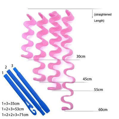Hair Curler Wave Heatless Hair Rollers Magic Formers Hairsty