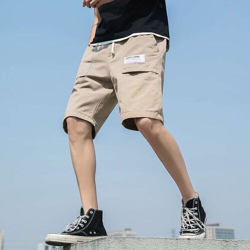 Tooling Short Pants Mens Fashionable Summer Straight All-ma