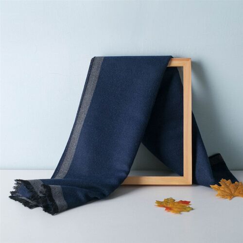 Dropshipping Luxury Brand Winter Men Scarf Geometric Design