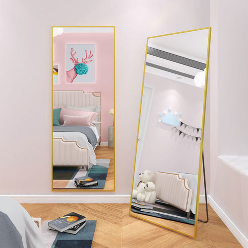 全身穿衣大落地镜子家用女生宿舍卧室少女试衣跳舞蹈显瘦显高拍照