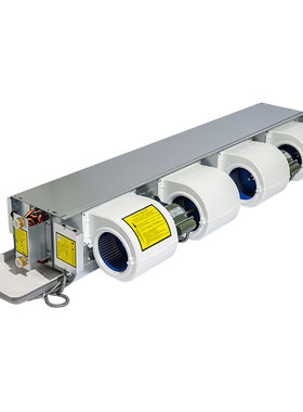 风机盘管冷暖两用型水暖中央空调卧式暗装水空调盘管机散热器井水