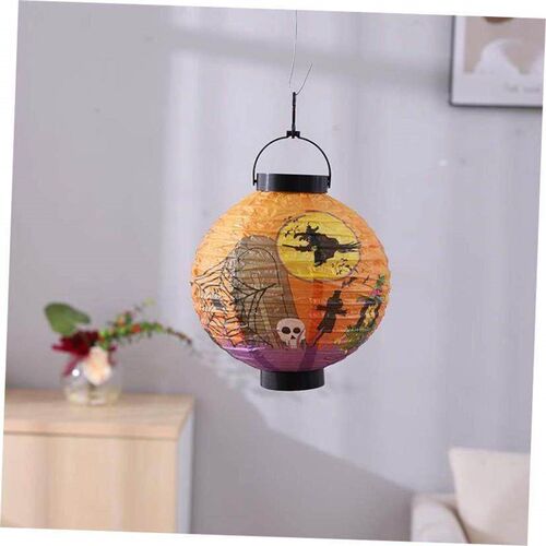Halloween luminous pumpkin lantern childrens hand-held diy