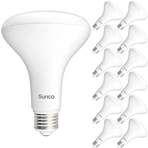 Sunco 12 Pack BR30 LED Bulbs 1600 Lumens, Indoor Flood Li