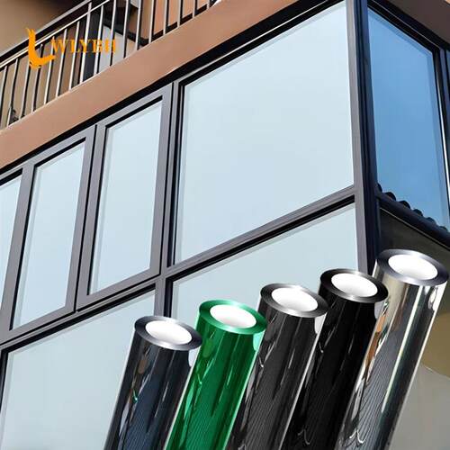 House Anti Look Window Privacy Film Anti Look Vinyl Mirror F