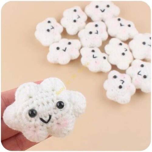 Handmade Crochet Woven Cartoon Decor Super Animal Head