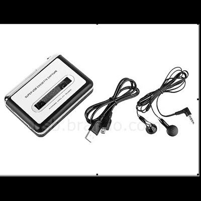 new usb cassette capture player,tape to pc, super portable u
