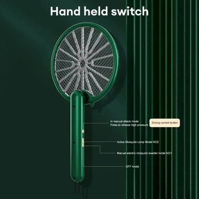 1pc 3000V Electric Mosquito Racket Mosquito Killer Lamp USB