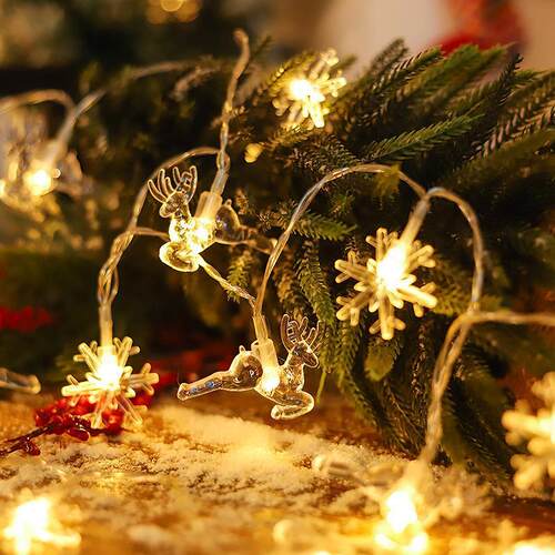 LEDChristmas decorative light string bell Christmas tree